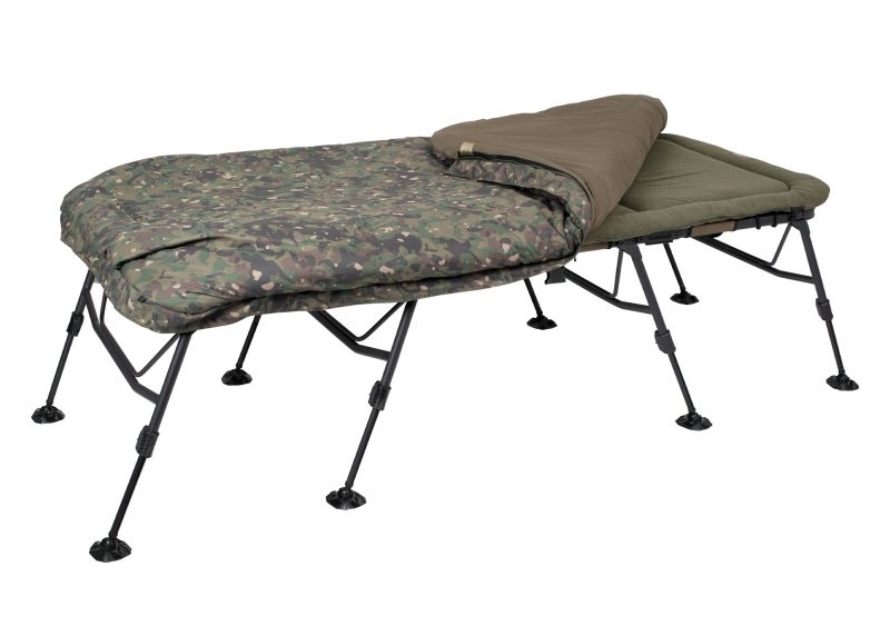 Trakker RLX 8 Sistema de Cama  Wide Camo Stretcher (Incl. Saco de Dormir)