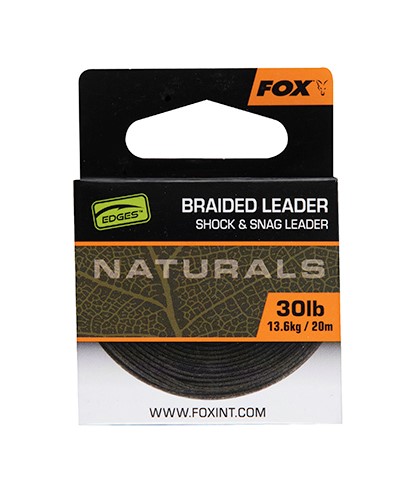 Fox Edges Naturals Líder Trenzado (20m)