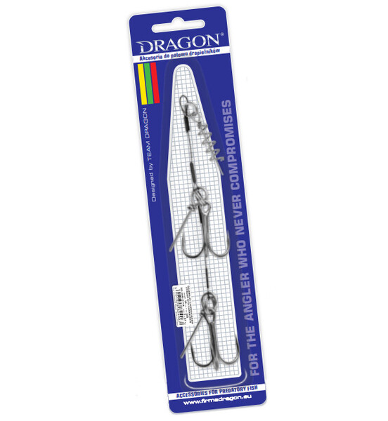 Dragon Big Shad Screw Stinger con Pin y Anzuelos