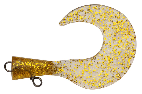 Abu Garcia Svartzonker McMio Spare Tails (3 piezas) - Yellow