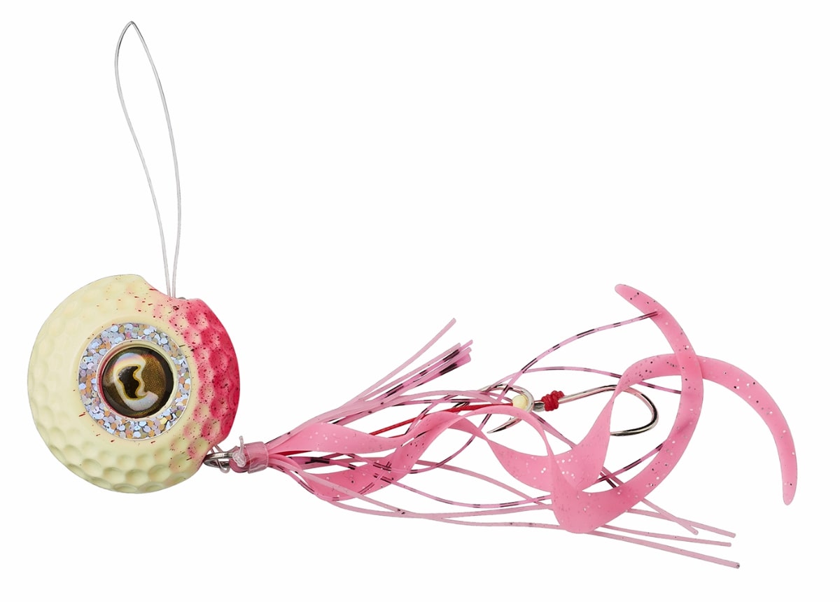 Savage Gear Rubber Señuelo para Pesca de Mar 95 g - Full Glow Pink