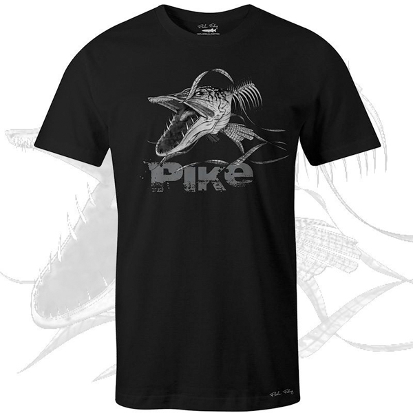 Fladen Angry Skeleton Pike Camiseta - Frente