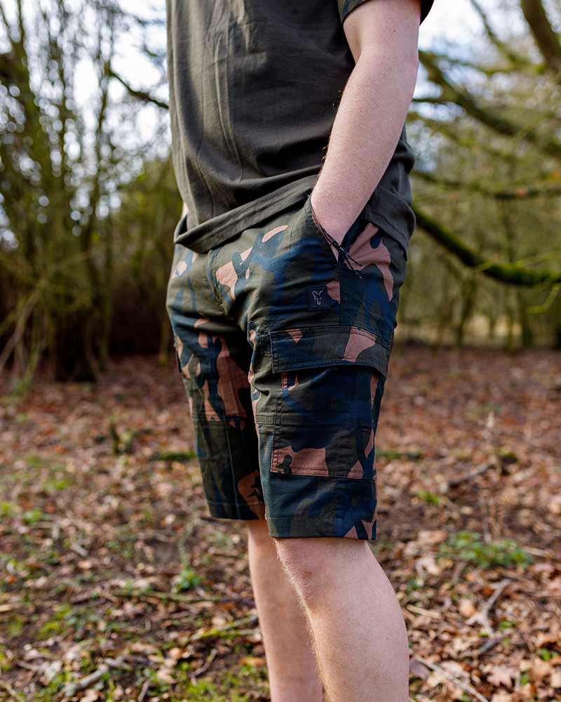 Fox LW Camo Combat Short Pantalón de Pesca