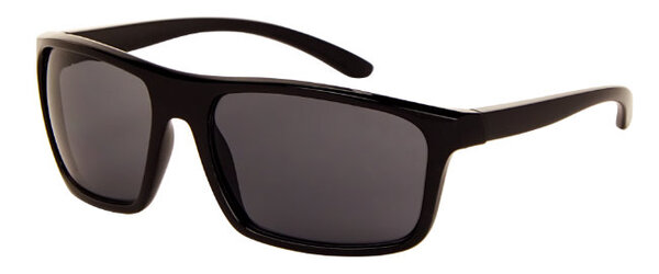 Sport Polarized Gafas de Sol - Marco Negro Mate / Lentes Gris