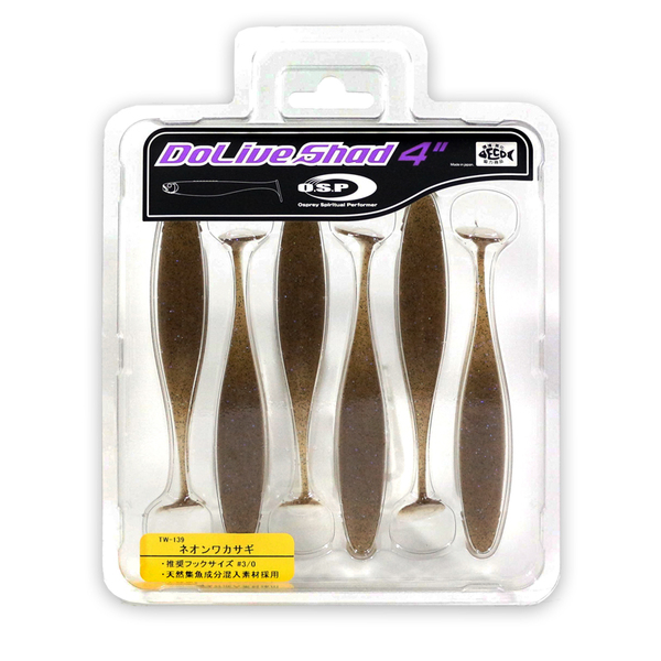 OSP Dolive Shad 4" (6 pcs)