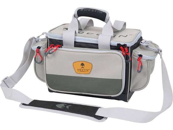 Westin W3 Lure Loader Grey/Black Bolsa de Pesca (incluye 4 Tackleboxes)