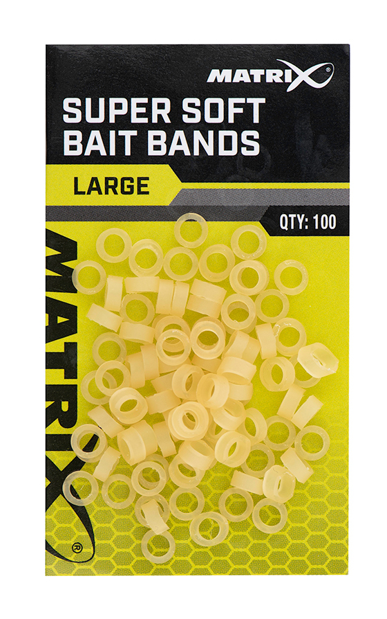Matrix Super Soft Bait Bands (100 piezas)