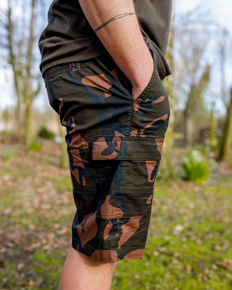 Fox LW Camo Combat Short Pantalón de Pesca