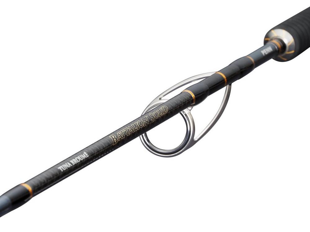 Penn Battalion Solid Tuna Caña Spinning para Pesca en el Mar 1,84 m (50-100 lb)