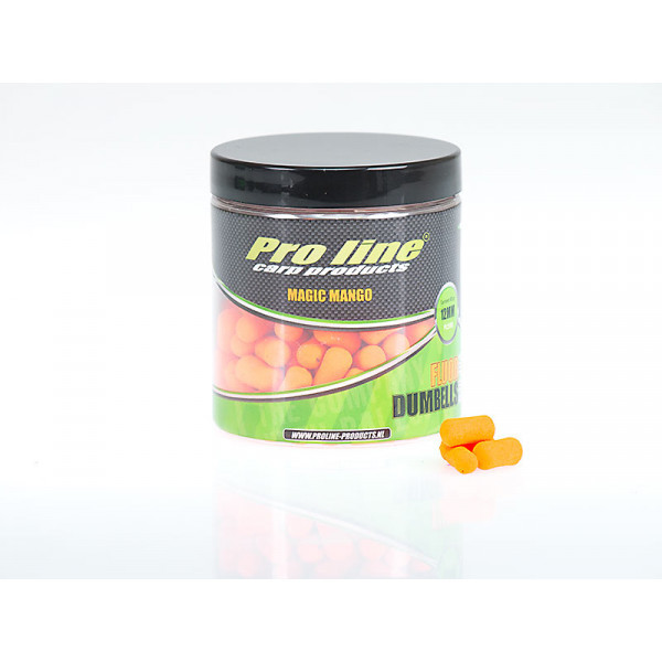 Pro Line Fluor Pop Up Mancuerna 12mm - Magic Mango