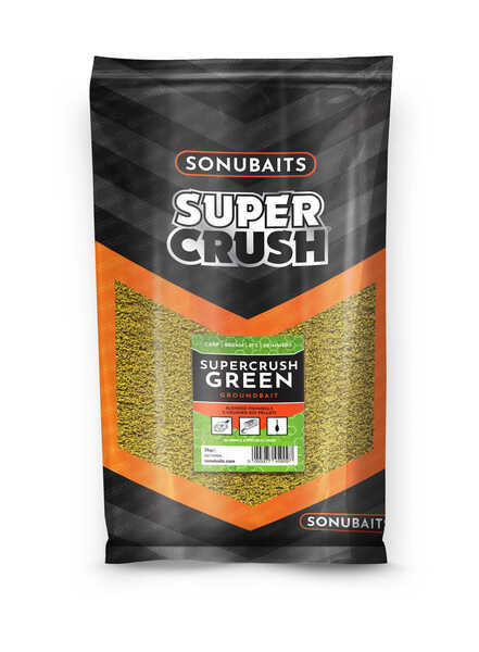 Sonubaits Supercrush Green Groundbait Cebo (2kg)