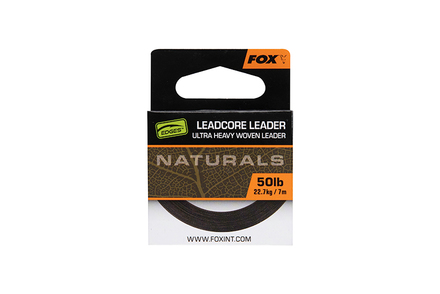 Fox Edges Naturals Leadcore Líder (50lb/22.7kg)