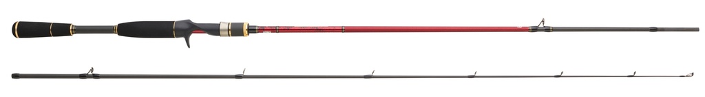 Hearty Rise Red Shadow Cast Caña Baitcaster