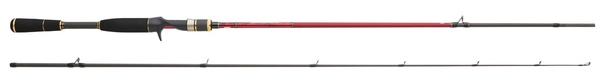 Hearty Rise Red Shadow Cast Caña Baitcaster