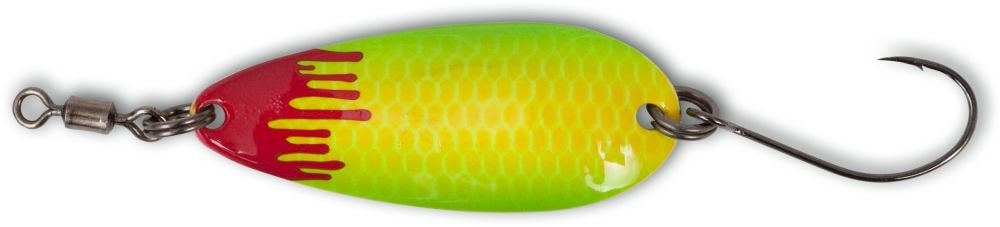 Magic Trout Bloody Shoot Spoon Cucharilla 3,5cm (3g) - Yellow/Green