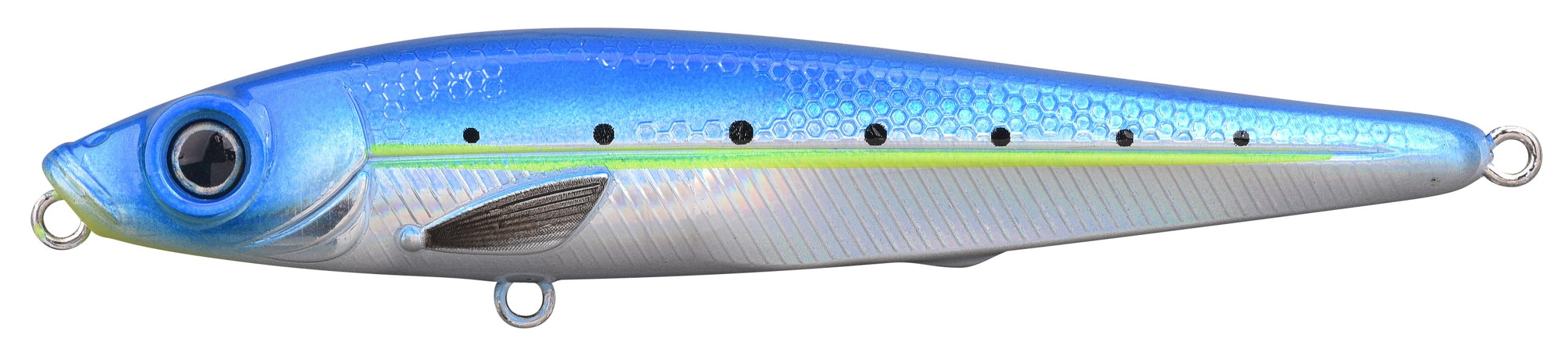 Spro Gutsbait Surfstick Señuelo para Pesca en el Mar 11cm (18 g) - Blue Minnow