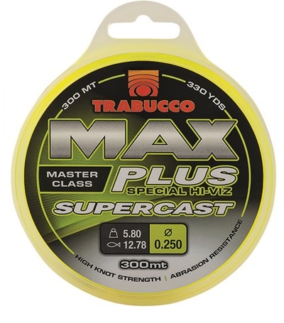Trabucco Max Plus Line Supercast Línea Nylon (300m)