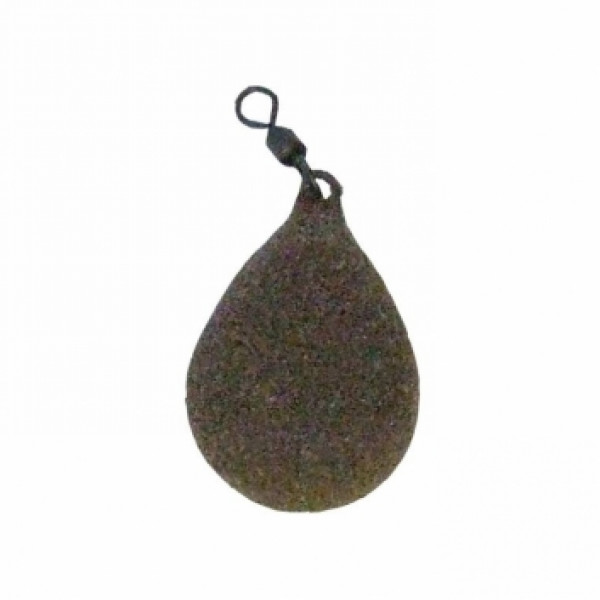 Korda Textured Coated Plomo Flat Pear Swivel