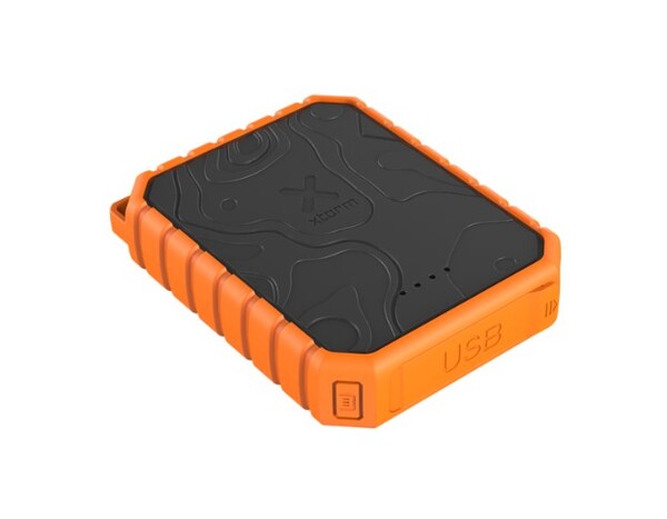 Xtorm Rugged Power Bank Negro/Naranja (10.000mAh)