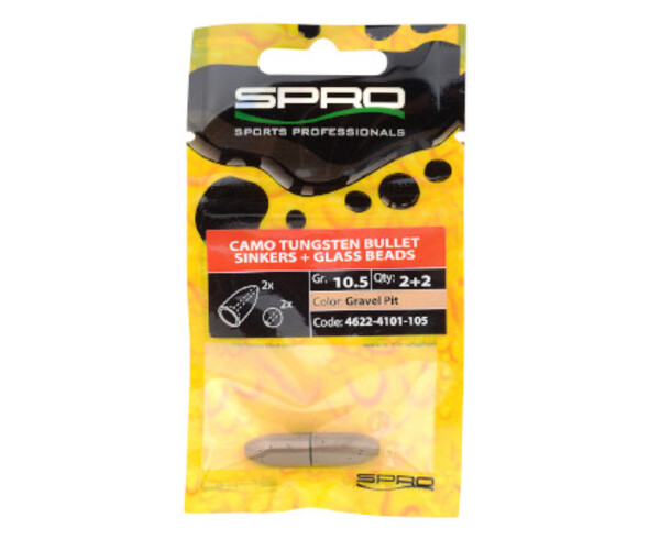 Spro Camo Plomo Bala de Tungsteno - Gravel Pit