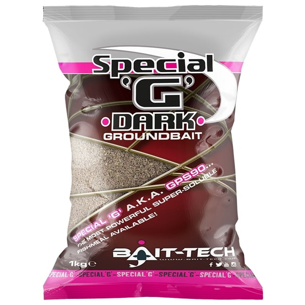 Bait-Tech Special G Groundbait Cebo (1kg) - Dark