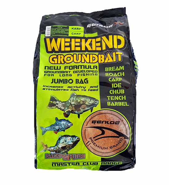 Genlog Groundbait Paquete 5 Kg de fin de Semana