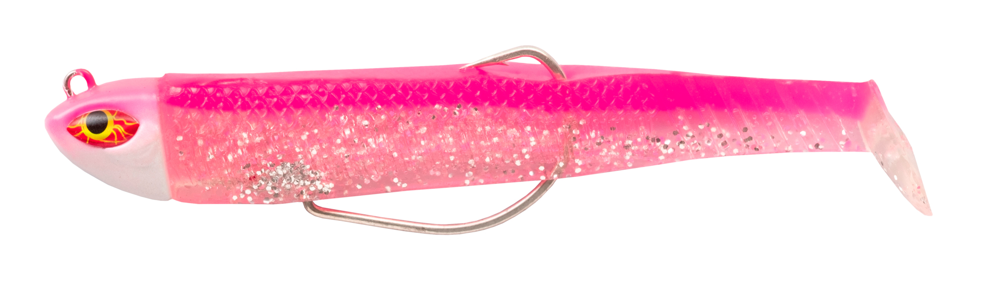 Cinnetic Crafty Candy Shad 17cm (125g) (2 pcs) - Electric Pink