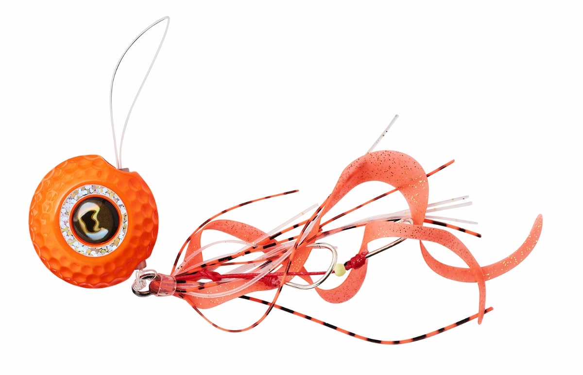 Savage Gear Rubber Señuelo para Pesca de Mar 75g - Fluo Orange