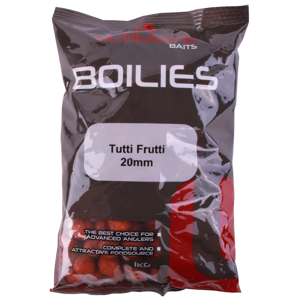 Set de Carpa Mega Completo - Ultimate Baits Tutti Frutti 20mm