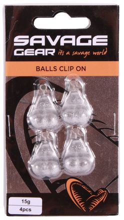 Savage Gear Balls Clip On 15gr (4 piezas)