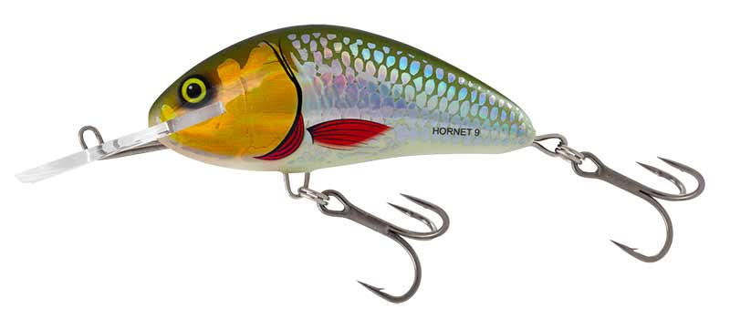 Salmo Hornet 9cm Flotante - Silver Halo