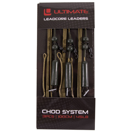 Ultimate Leadcore Líder con Sistema Chod, 3 piezas