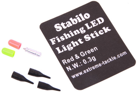 Stabilo Fishing luz LED para flotador, punta de caña, el columpio y el shad