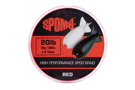 Spomb Braid Red 300m 9kg/20lb 0.18mm