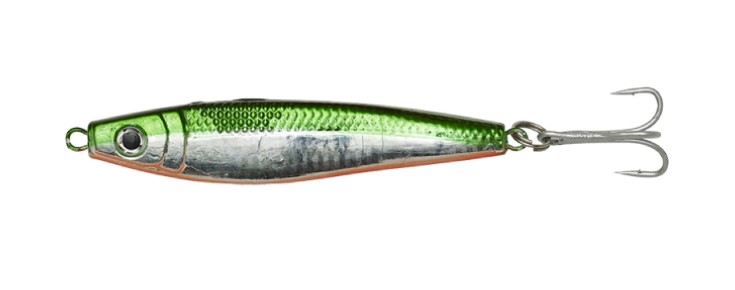 Dam Thor NL Jerkbait Pilker Hundimiento15 cm (300 g) - Green/Silver/UV Orange