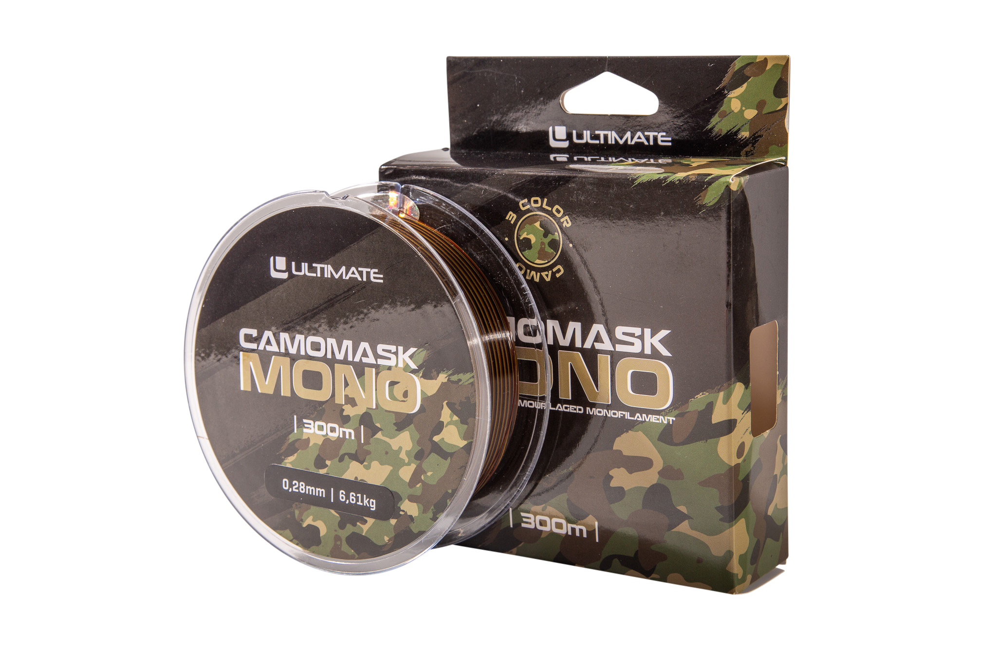 Ultimate Camomask Mono Línea para Carpa (300m)