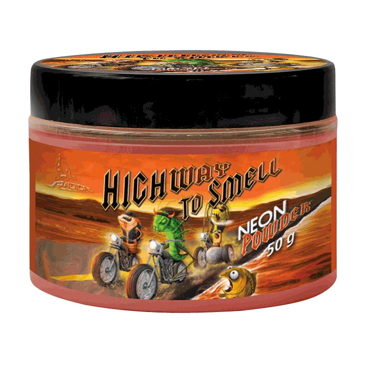 Carp Tacklebox, llena de material para la carpa de las mejores marcas. - Radical Highway to Smell Neon Powder