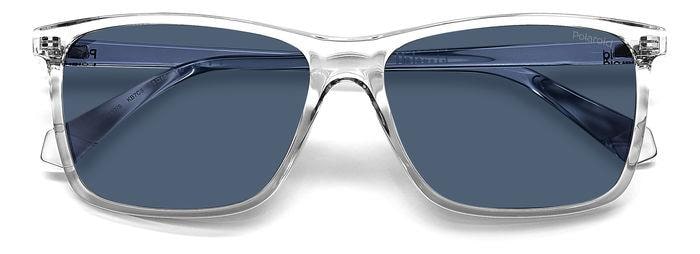 Polaroid PLD 4137/S Gafas de Sol para Pesca - Transparente-Azul