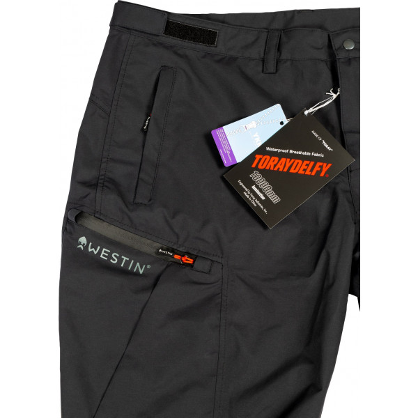 Westin W6 Pantalones de Lluvia Steel Black