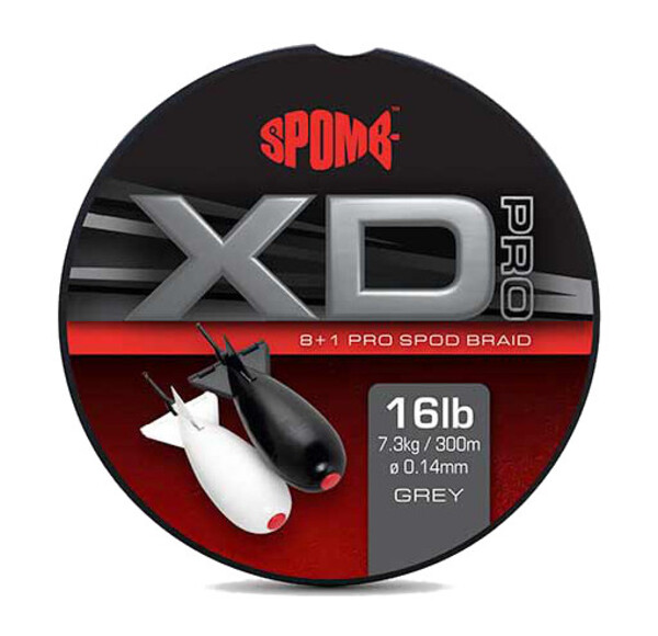 Fox Spomb XD Pro Braid Grey Línea Trenzada (300m)