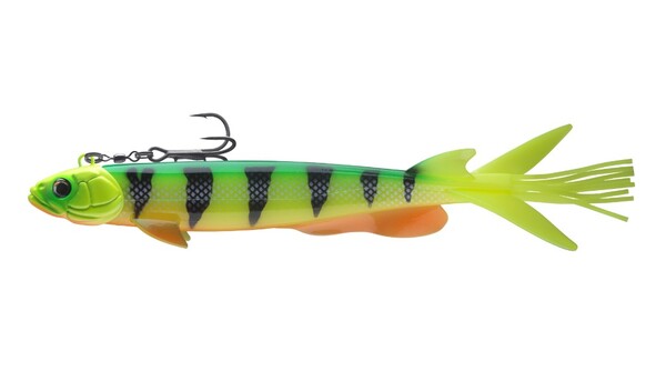 Daiwa PX V-Marley Pelagic Shad 21cm (75g) (Sin plomo) - Firetiger