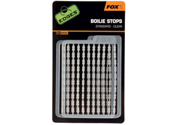 Fox Boilie Stops Clear 200pzs - Fox Boilie Stops Standard clear 200pzs