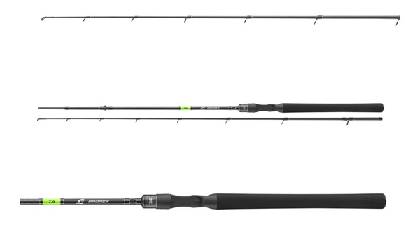 Daiwa Prorex X Jerk Caña Baitcaster 1.85m (30-80g)