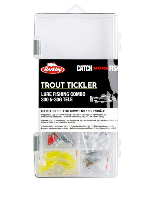 Berkley CMF Trout Tickler CB Tele Set de Caña 2,10m (5-20g) (Inc. Kunstaas)
