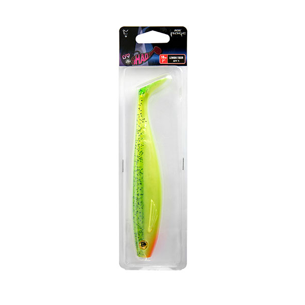 Fox Rage Pro Shad Lemon Tiger Ultra UV Packs - 18cm