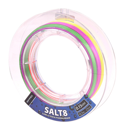Spro Salt8 Multicolor Línea Trenzada 150m