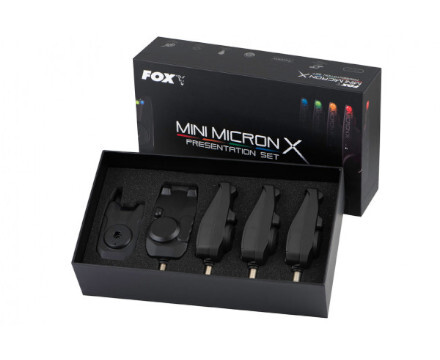 Fox Mini Micron X Alarma de Mordidas Set para 4 Cañas