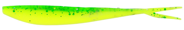 Ultimate Slim V-tail 8,75cm 5pcs - Lemongrass