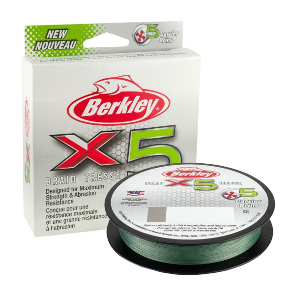 Berkley X5 Braid Low-Vis Verde 150m