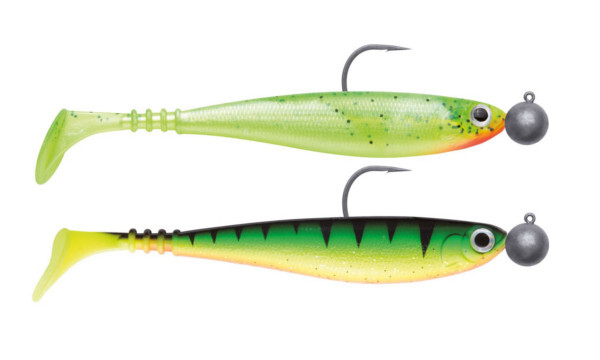 Jackson Zanderbait Rigged 10cm 10g 2 piezas - Paquete mixto agua de color